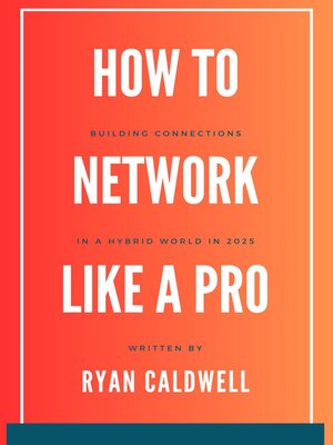cover image of How to Network Like a Pro